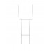 FixtureDisplays® Coroplast Sign Stakes 25PK 10x30